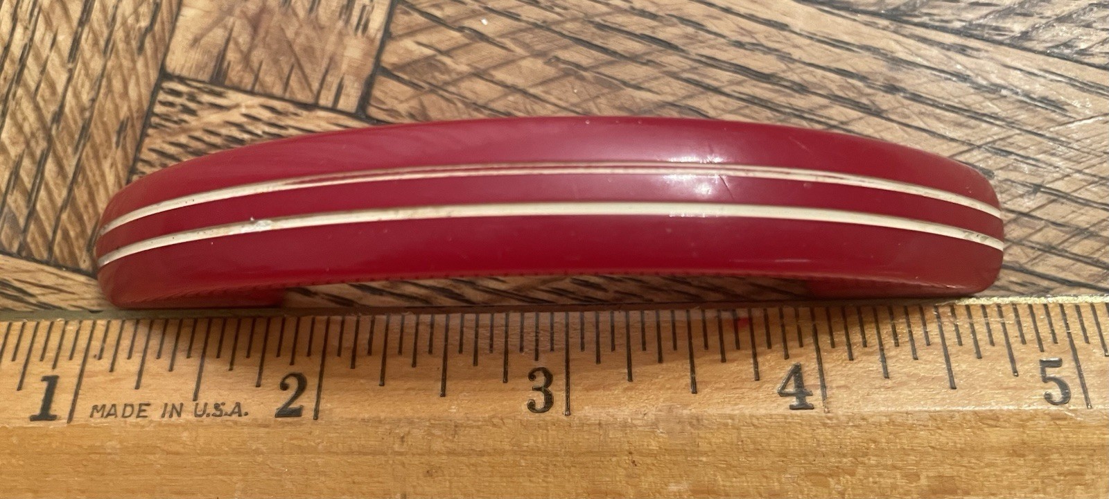 Cherry Red Bakelite Art Deco Drawer Pulls 1930-1940 ~ Rare Set Of 17