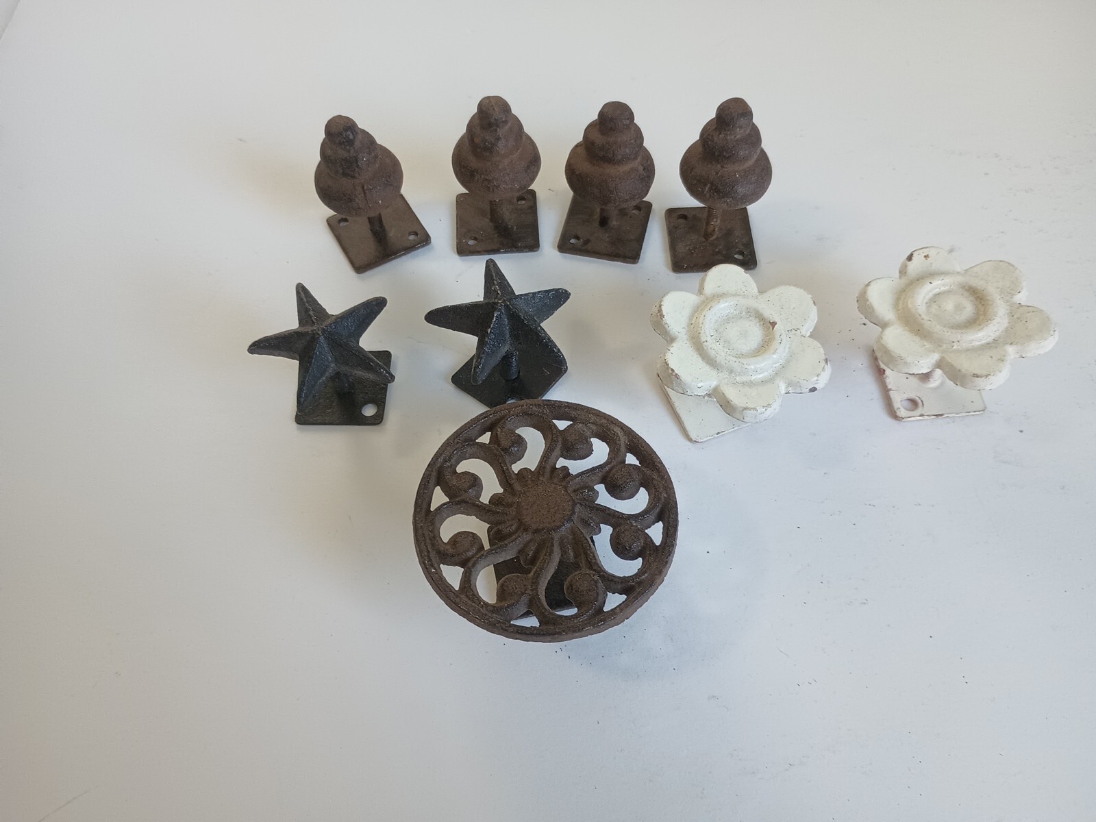 Decorative Salvaged Cast Iron Knobs