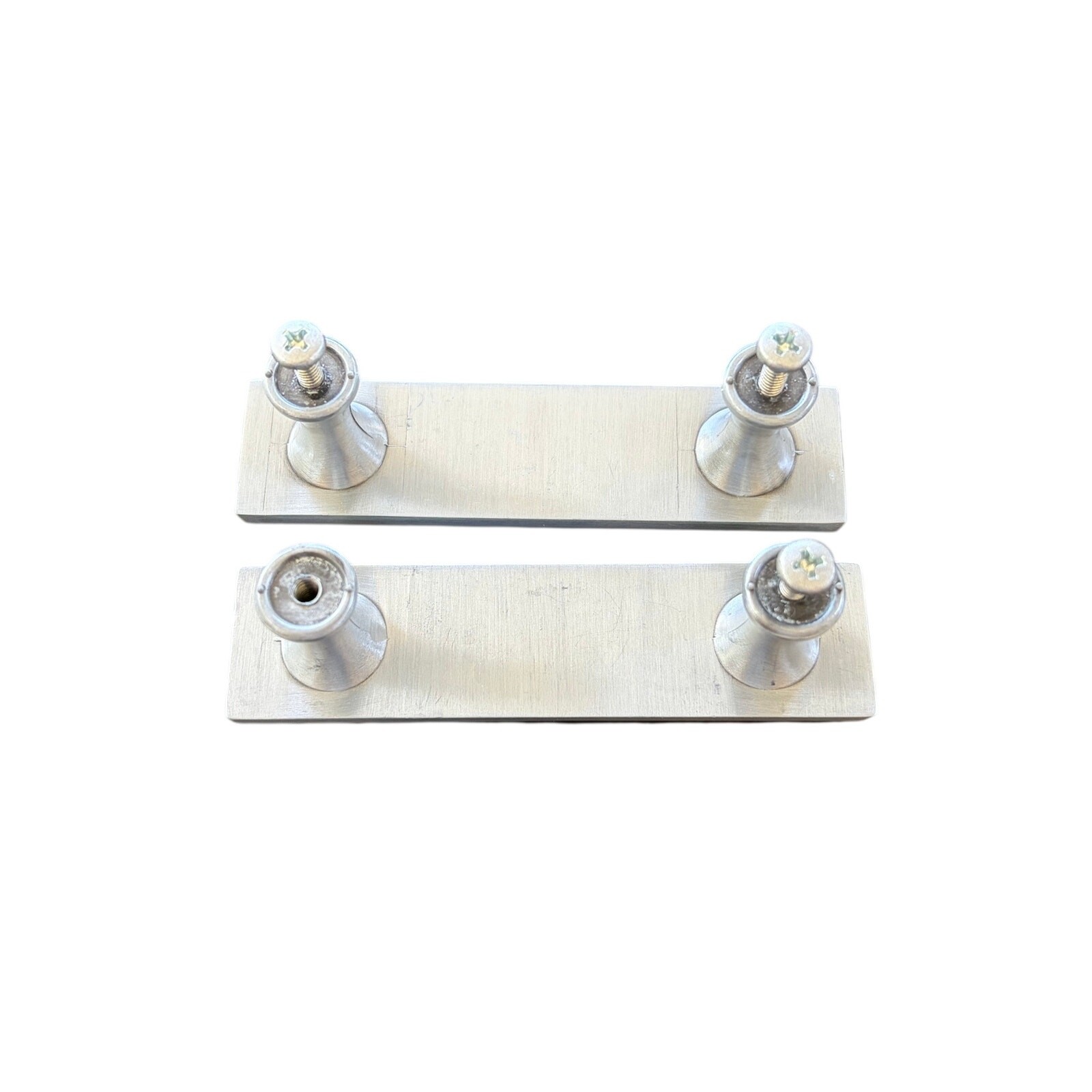 GM Chevrolet Brushed Nickel 4” Drawer Pulls