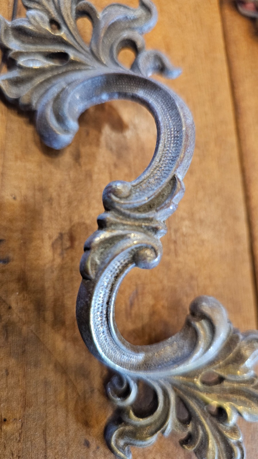 Set Of 2 French Provinicial Drawer Pulls Ornate