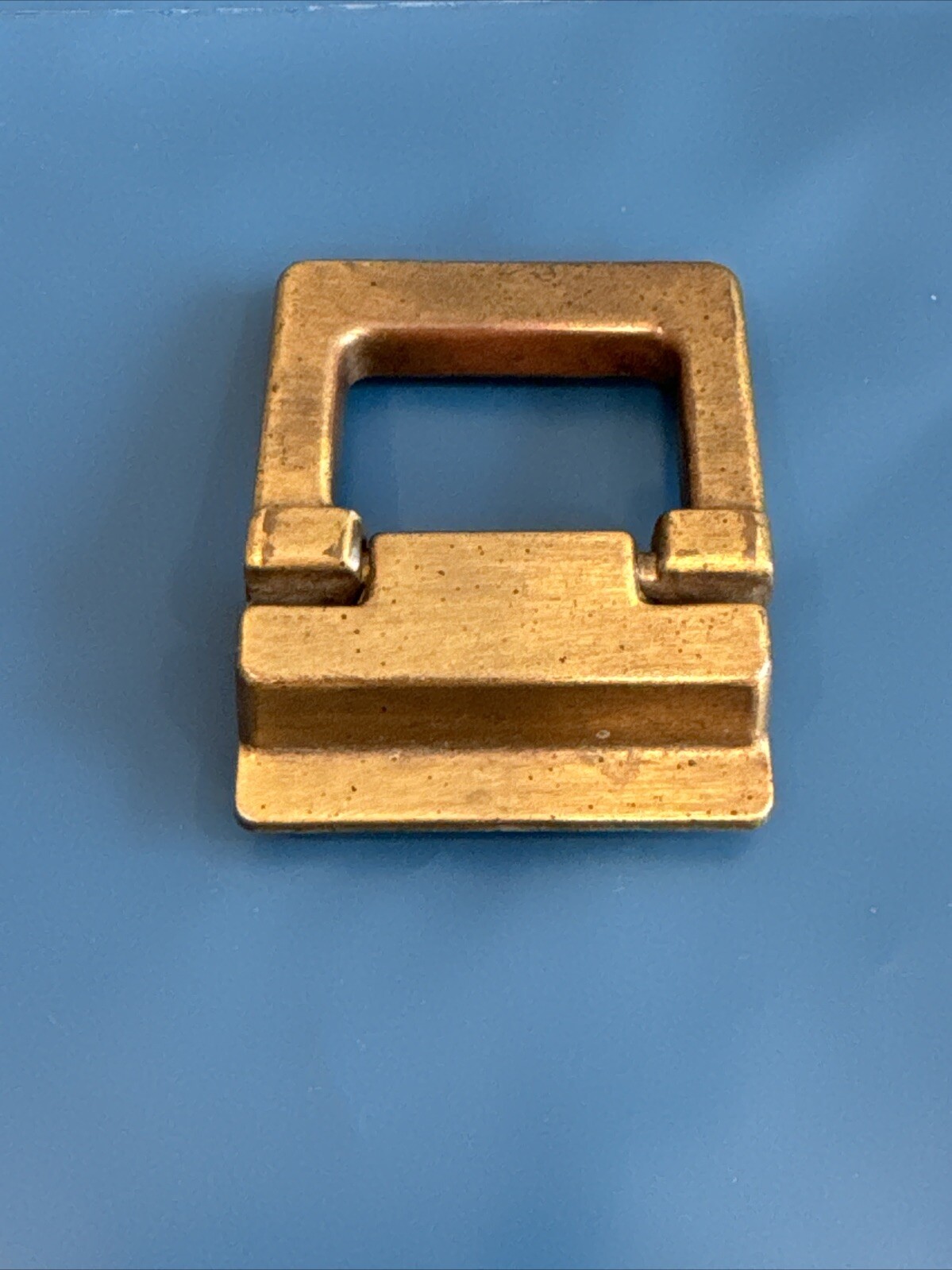 Drexel Woodbriar Drawer Pull Square Brass Vintage Bail Dresser Hardware