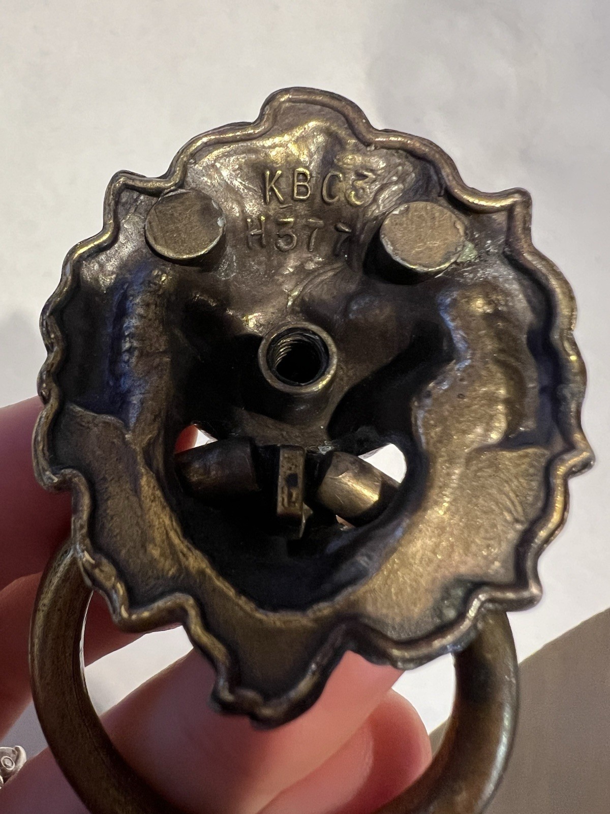 Keeler Brass Co Lion Drawer Pull KBC H377