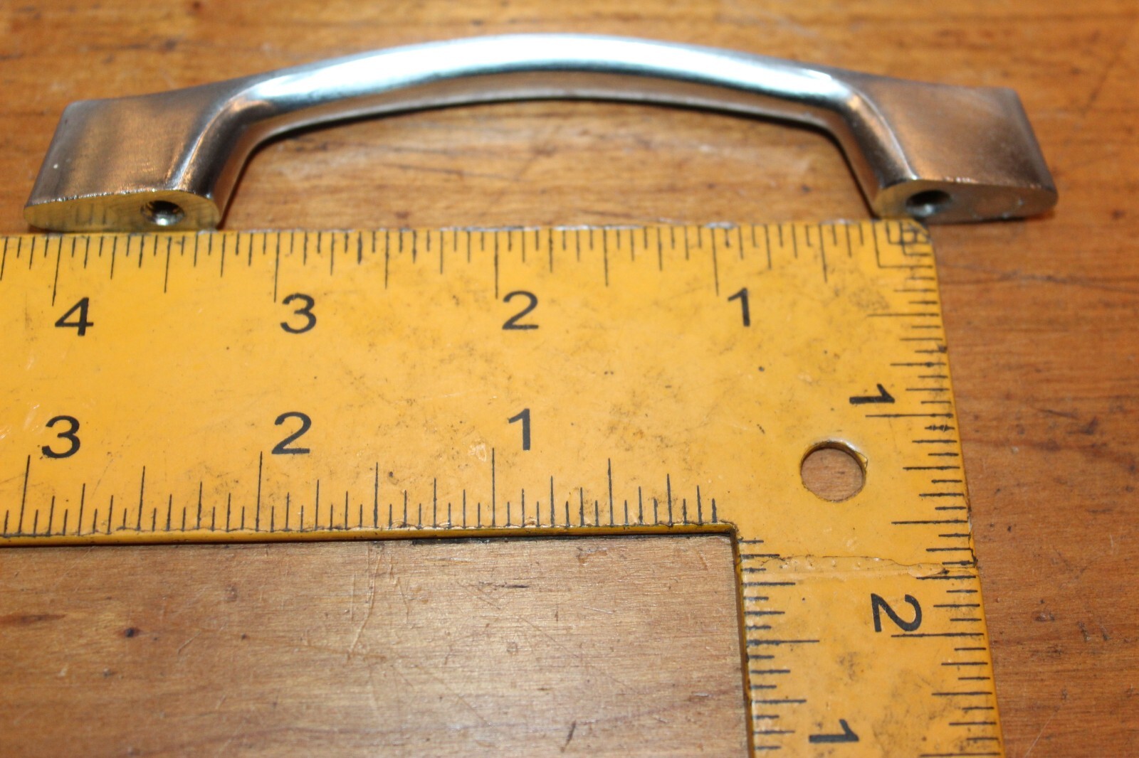 Brushed Aluminum Mid-Century Modern Drawer Pull / Handle I-27