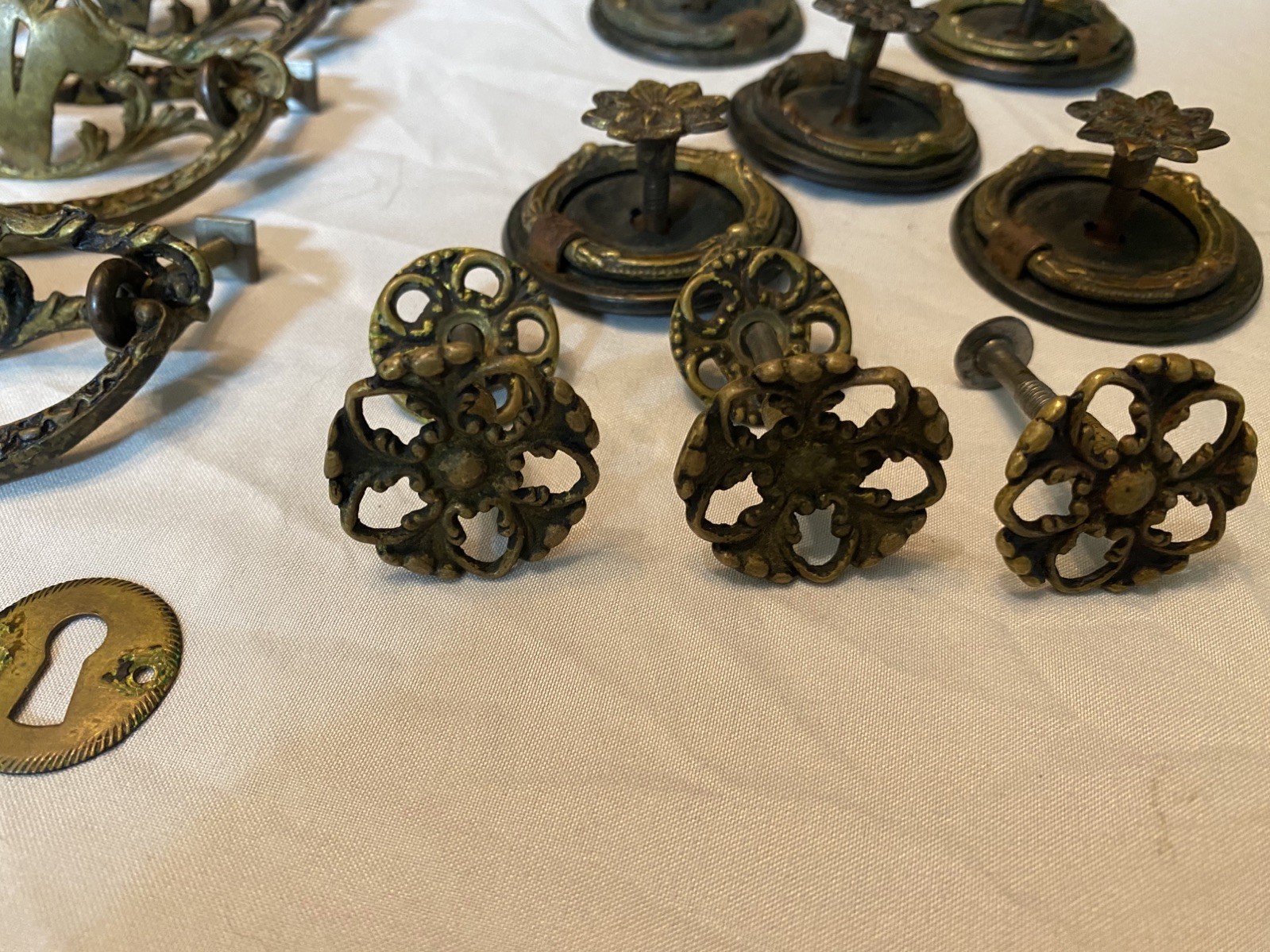 Antique dresser pulls Lot.